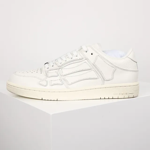 Amiri Skel-Top Low Off-White sneakers lifestyle en cuir 9