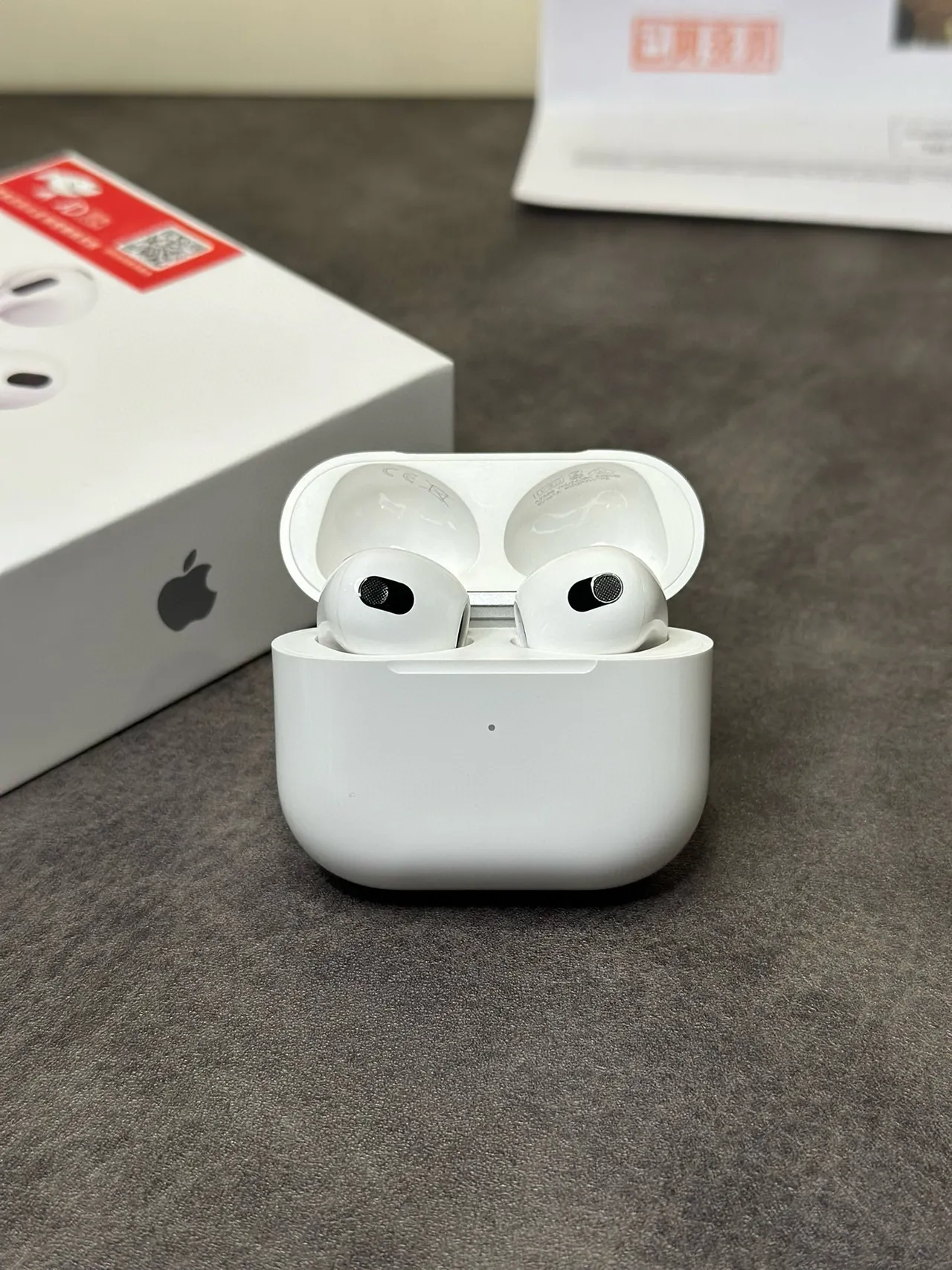 Apple AirPods الجيل الثالث أبيض TWS سماعات الأذن 5