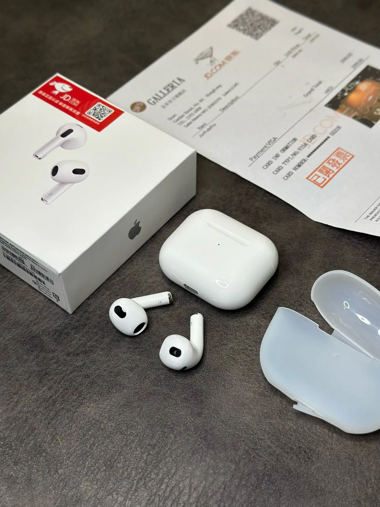 Apple AirPods الجيل الثالث أبيض TWS سماعات الأذن 11