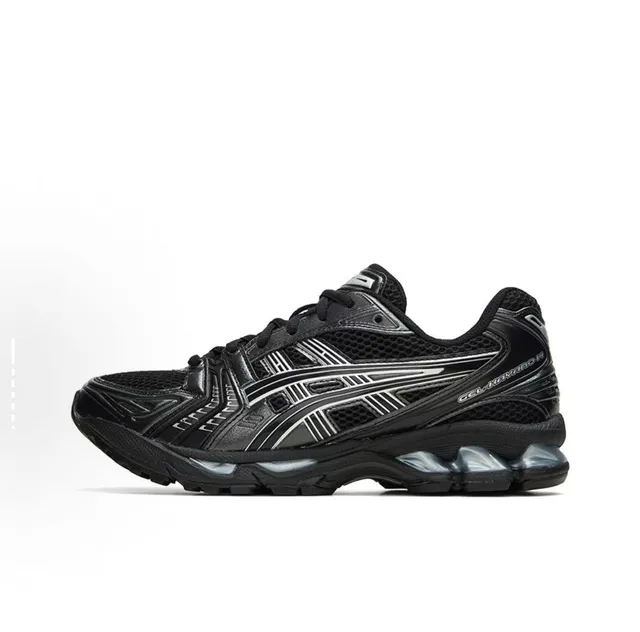 ASICS Gel-Kayano 14 أحذية جري بيضاء سوداء فضية 5