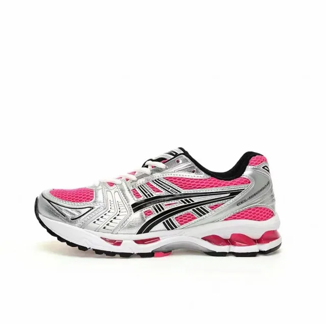 ASICS Gel-Kayano 14 أحذية جري بيضاء سوداء فضية 20