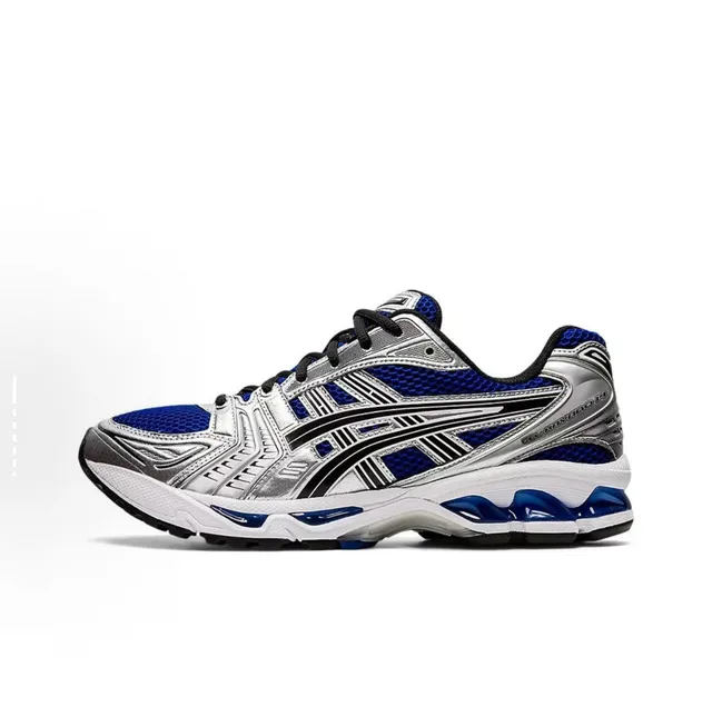 ASICS Gel-Kayano 14 أحذية جري بيضاء سوداء فضية 21