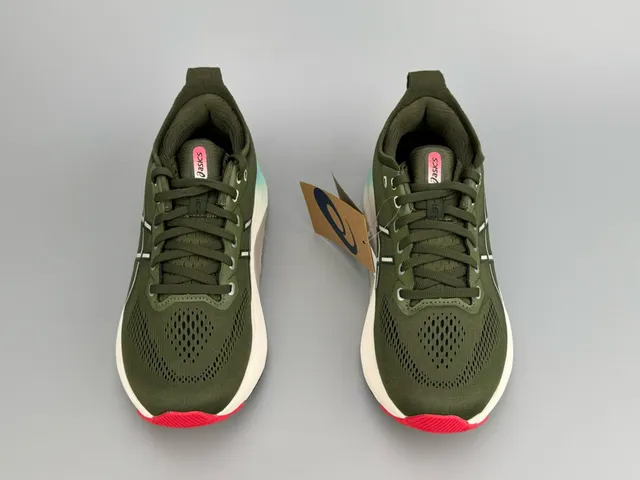 ASICS Gel-Kayano 31 Verde Militar Ciano Tênis para correr 4