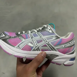 ASICS Gel-Kayano Tie-Dye Pink Purple Silver Running Shoes