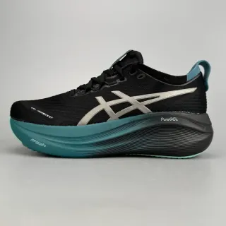 ASICS Gel-Nimbus 27 Black Teal Running Shoes