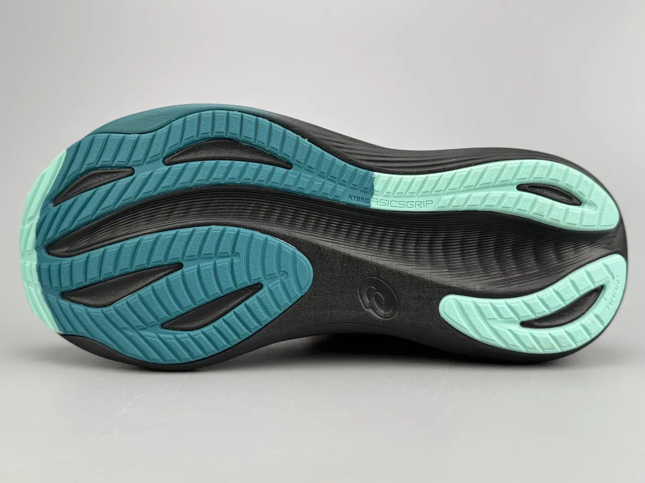 ASICS Gel-Nimbus 27 Black Teal Running Shoes 8