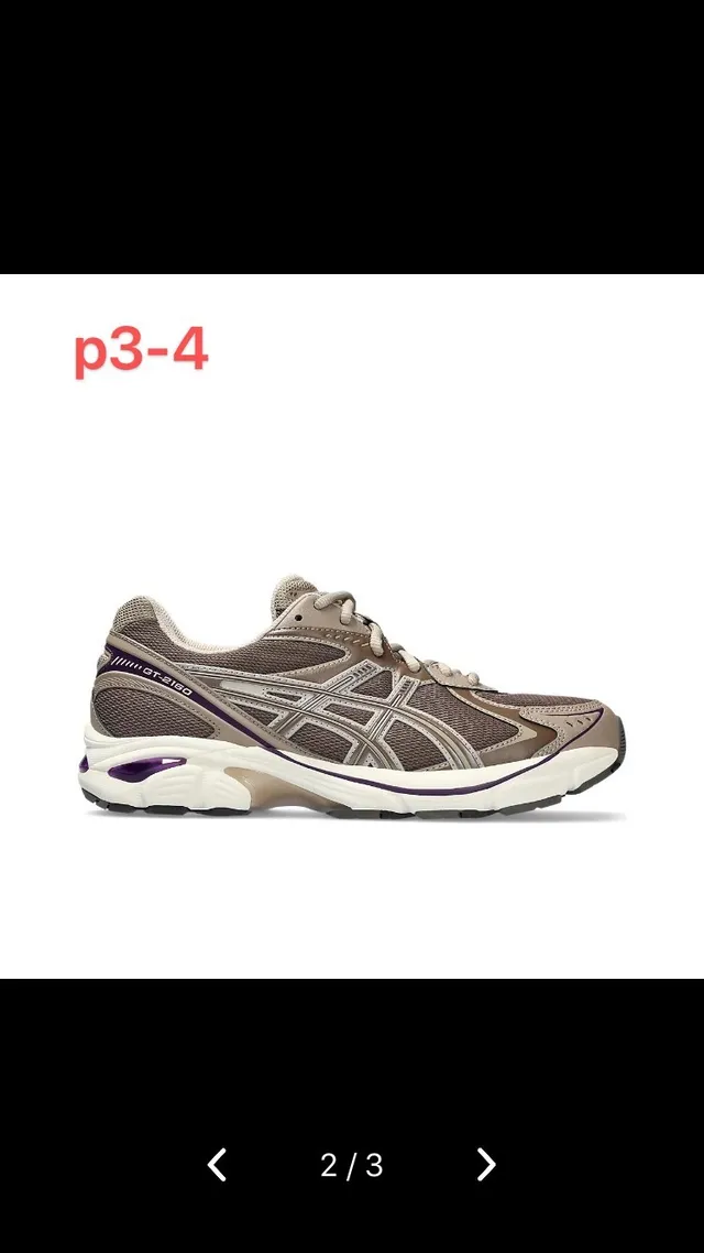 ASICS GT-2160 بني بنفسجي أحذية رياضية للجري 2