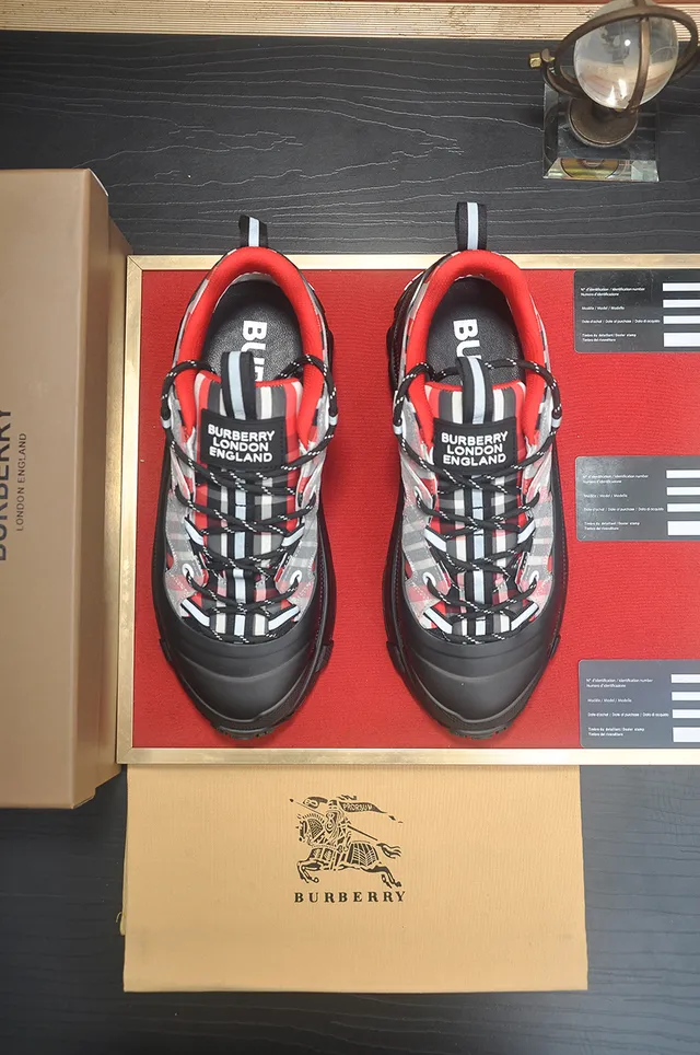 Balenciaga Black Multicolor Oversized Sole Plaid Textile Upper Chunky Sneakers 5