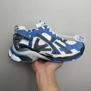 Balenciaga Runner zapatillas chunky azul blanco negro