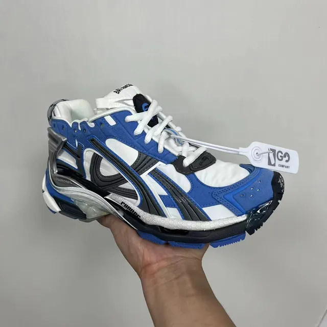 Balenciaga Runner Blue White Black Chunky Sneakers 2