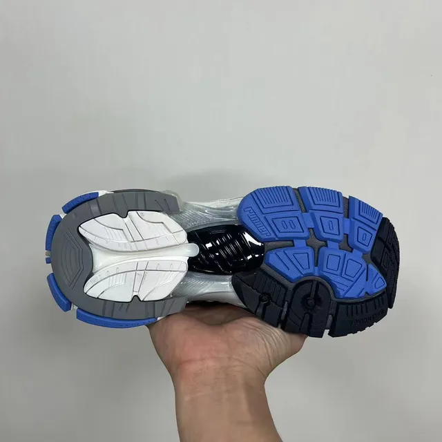 Balenciaga Runner Blue White Black Chunky Sneakers 3