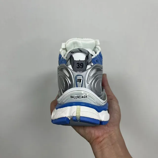 Balenciaga Runner Blue White Black Chunky Sneakers 6