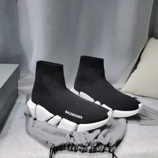 Balenciaga Speed Trainer Black and White লাইফস্টাইল স্নিকার