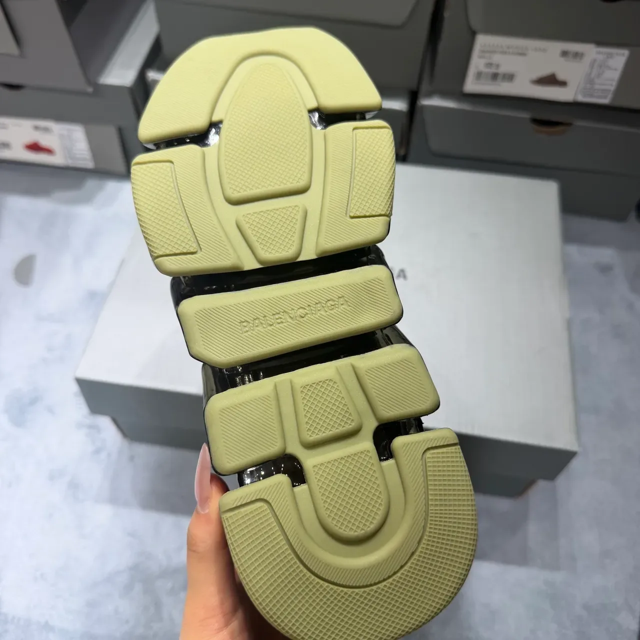 Balenciaga Speed Trainer Black Translucent Sole Lifestyle Sneakers 5