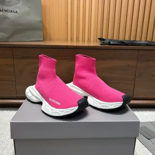 Balenciaga Speed Trainer Pink Sock-Fit Lifestyle Sneakers