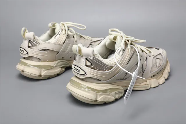 Balenciaga Track Trainer sneakers chunky couleur crème 3
