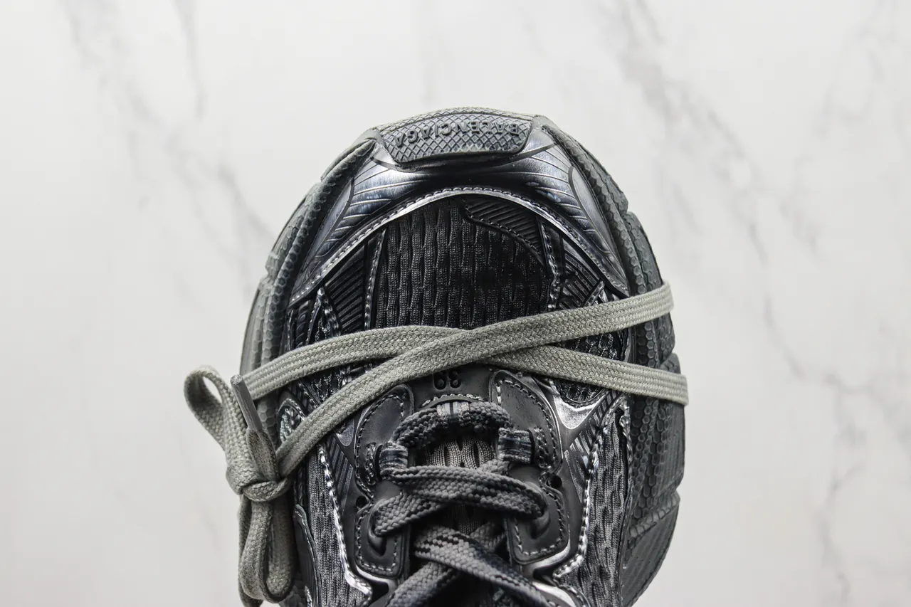 Balenciaga Track Trainer Cinza Monocromático Tênis Chunky 6