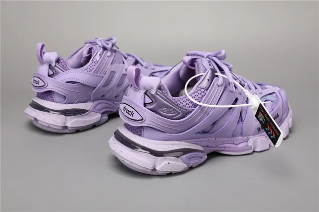 Balenciaga Track Trainer baskets chunky violettes 3