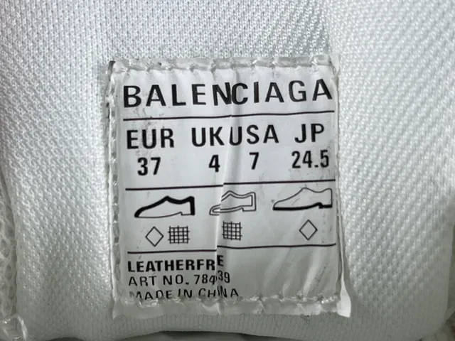 Balenciaga Track Trainer Sneakers Chunky Blanc Rouge Noir 12