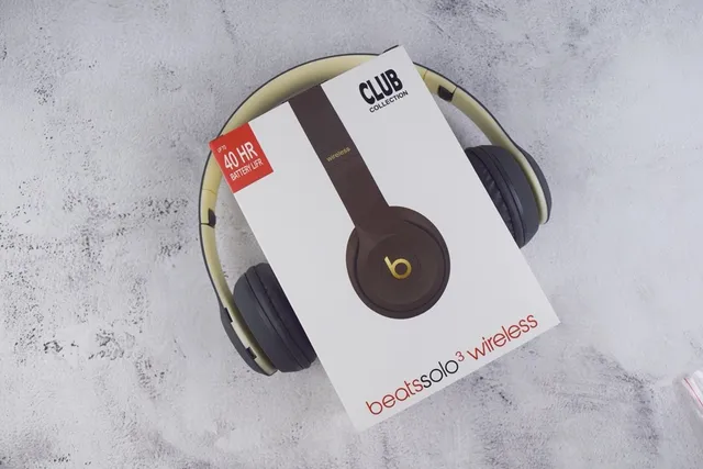 Beats Solo³ sans fil casque supra-auriculaire marron collection club 6