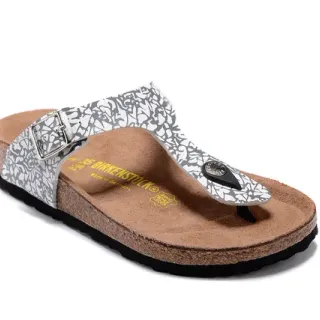 Birkenstock Arizona অ্যাবস্ট্র্যাক্ট প্রিন্ট ক্যাজুয়াল স্যান্ডেল
