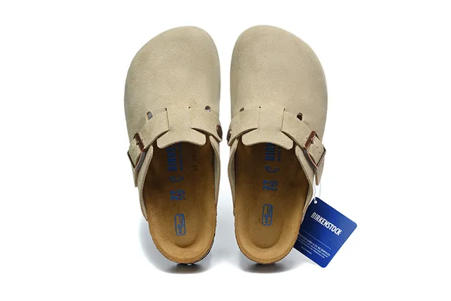 Birkenstock Arizona sabot daim beige 2