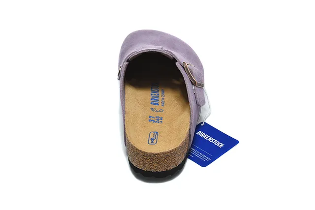 Birkenstock Arizona Lavande Suède Sabot 3