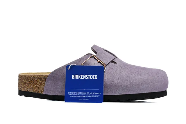 Birkenstock Arizona Lavande Suède Sabot 6