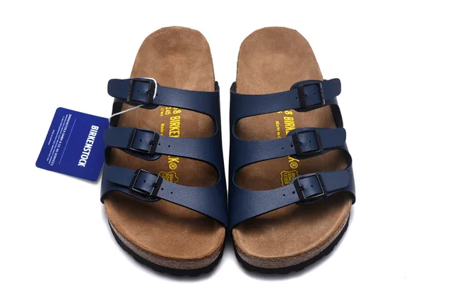 Birkenstock Arizona Bleu marine Sandales casual 3