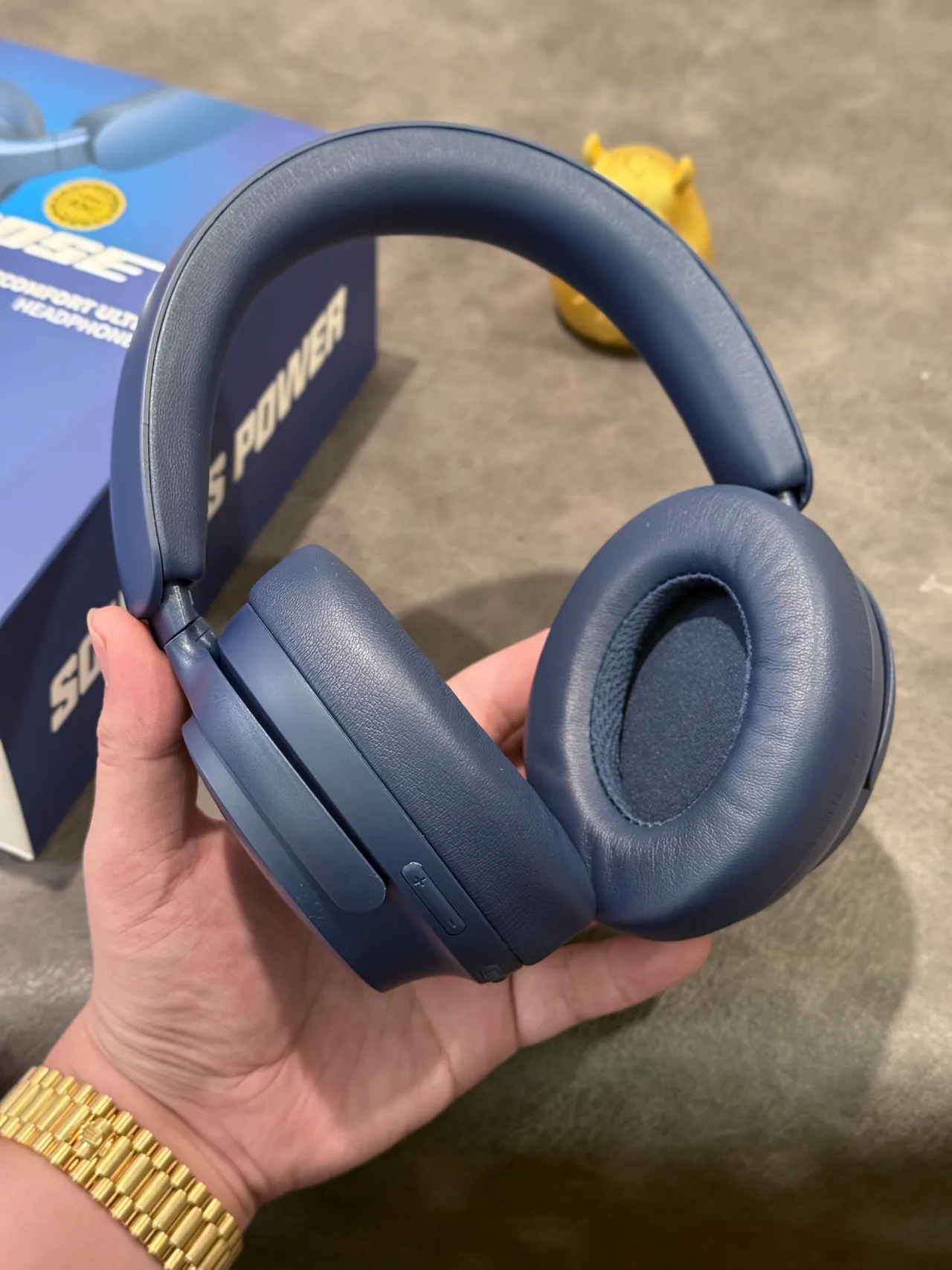 Bose QuietComfort Ultra Headphones Navy Blue Over-ear Headphones 4