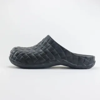 Bottega Veneta Cassette सिलवाया काला स्लिपर