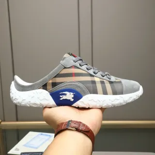 Burberry Check and Suede Lifestyle Sneaker
