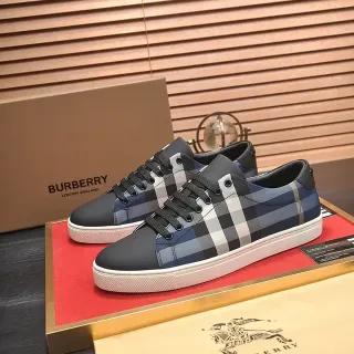 Burberry চেক প্যাটার্ন লো-টপ লাইফস্টাইল স্নিকার্স