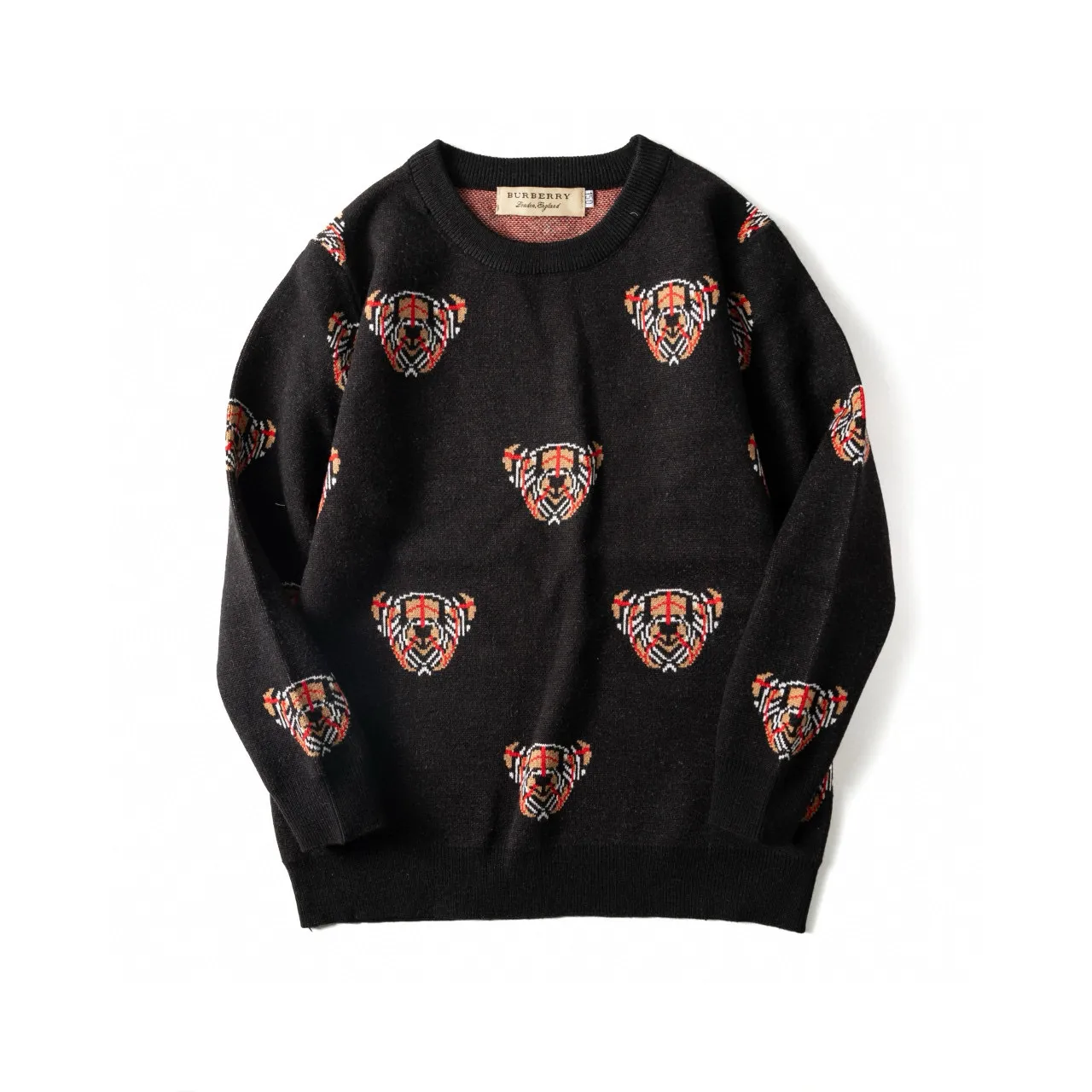 Burberry Tiger Intarsia Knit Sweater and Logo Jogger Tracksuit 4