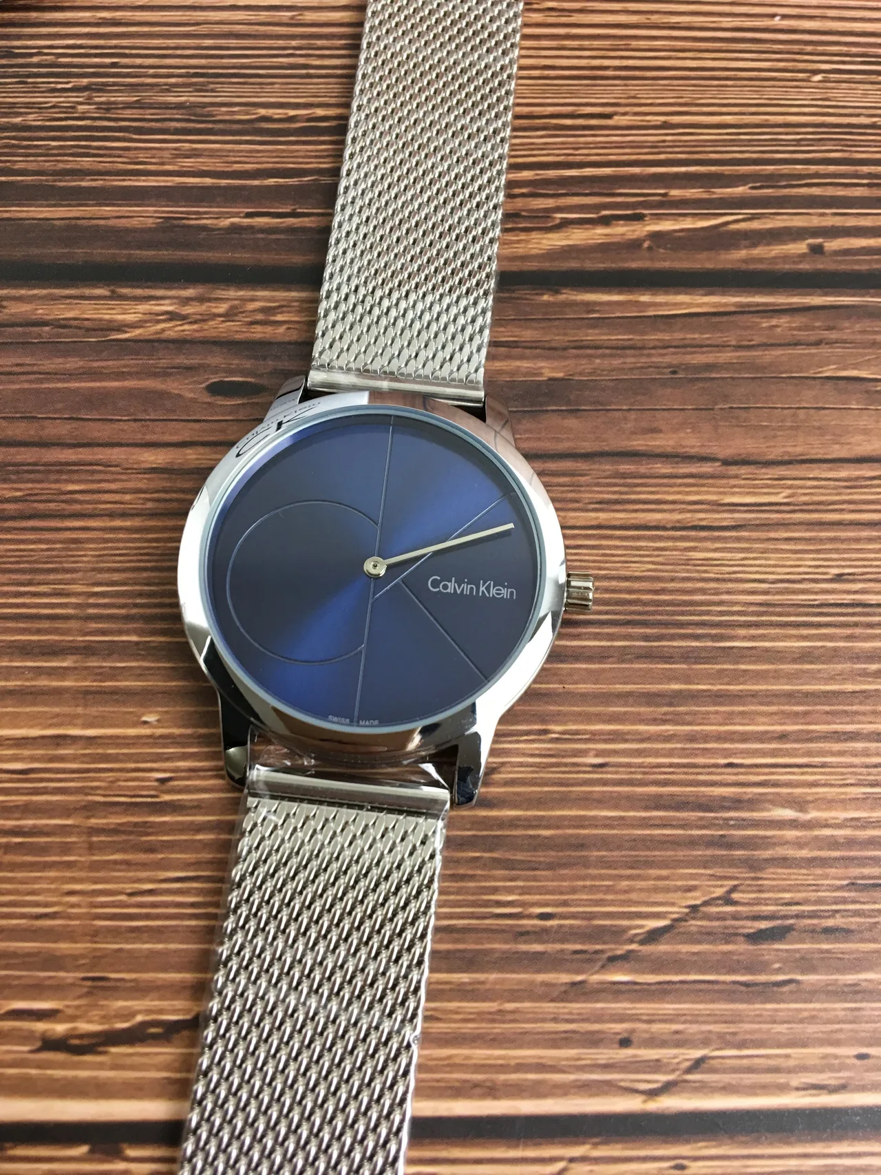 Calvin Klein Minimalist Blue Dial Quartz Watch 5