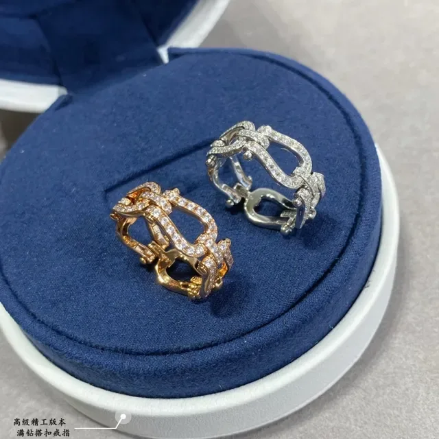 Cartier Juste un Clou and Love Open Heart Pavé Rings 5