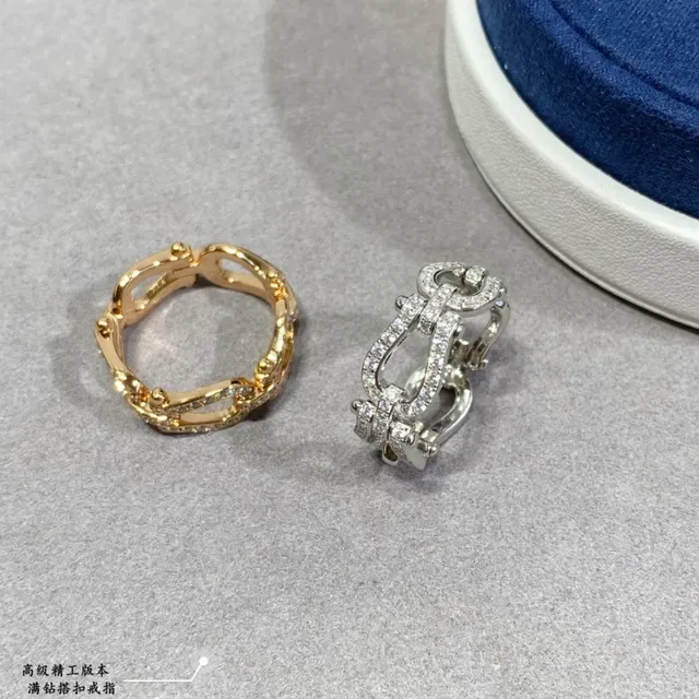 Cartier Juste un Clou and Love Open Heart Pavé Rings 7
