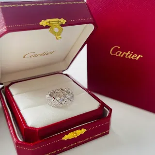 Cartier Juste un Clou Multi-Row Pave Diamond Ring