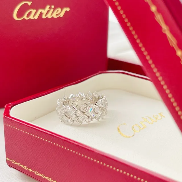 Cartier Juste un Clou Multi-Row Pave Diamond Ring 2