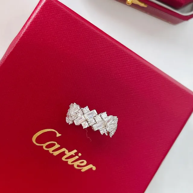 Cartier Juste un Clou Multi-Row Pave Diamond Ring 3
