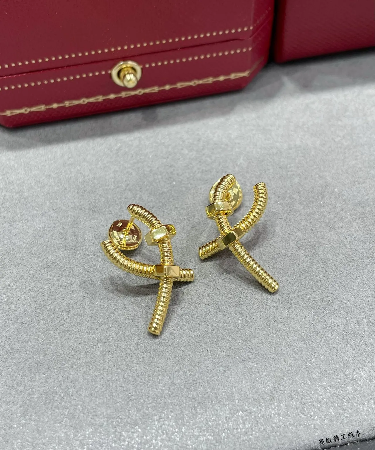 Cartier Juste un Clou نقش المسمار أقراط المسمار 2