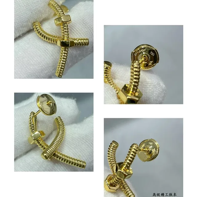 Cartier Juste un Clou نقش المسمار أقراط المسمار 5