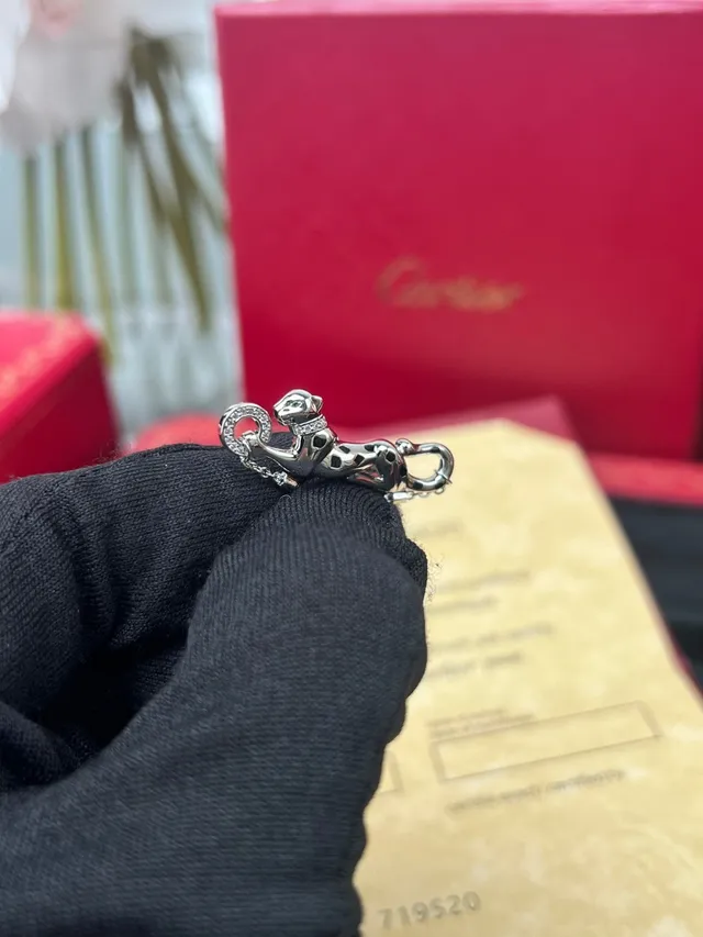 Cartier Collier Minimaliste avec Pendentif Argenté 5
