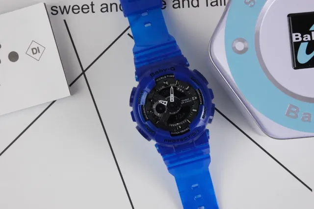 Casio Baby-G Blue Resin Analog-Digital Sports Watch 2