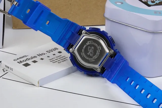 Casio Baby-G Blue Resin Analog-Digital Sports Watch 3