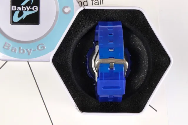 Casio Baby-G Blue Resin Analog-Digital Sports Watch 5
