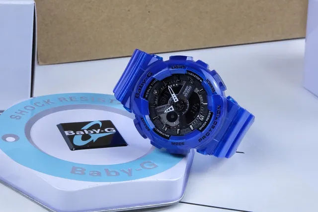 Casio Baby-G Blue Resin Analog-Digital Sports Watch 6
