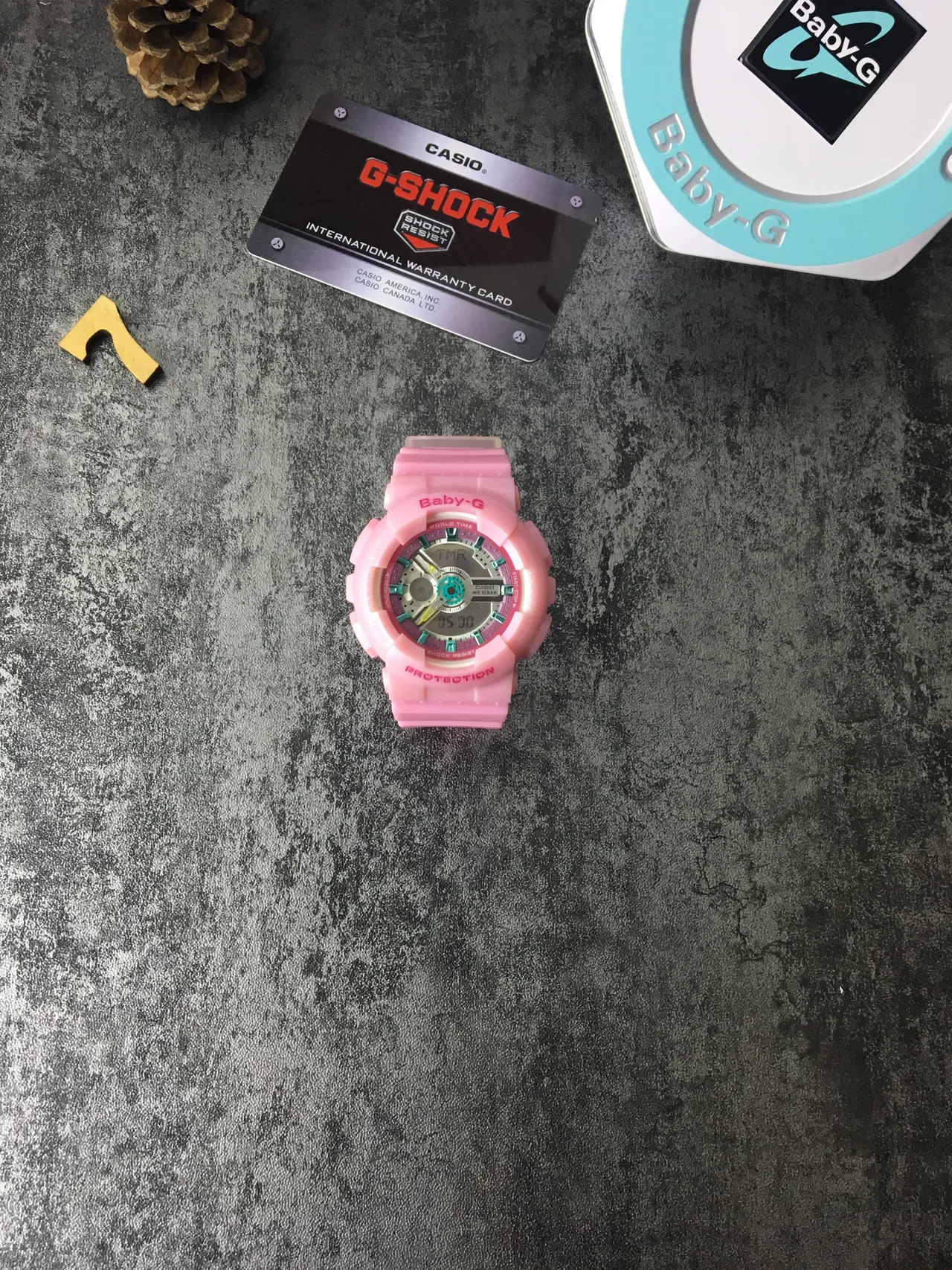 Casio Baby-G Rosa e Verde Turquesa Relógio Analógico-Digital Esportivo 2