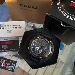 Casio G-Shock Reloj Analógico-Digital Negro Deportivo