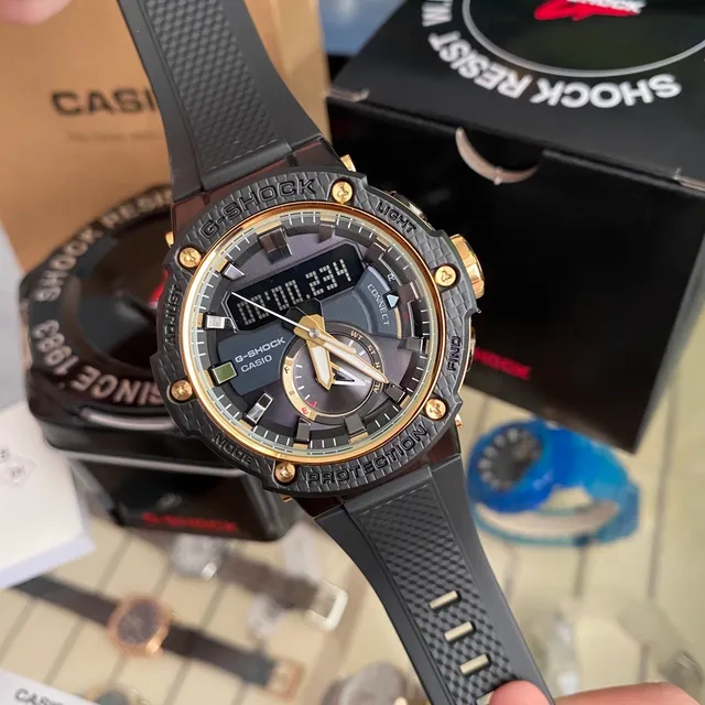 Casio G-Shock Black Gold Rugged Analog-Digital Watch 2